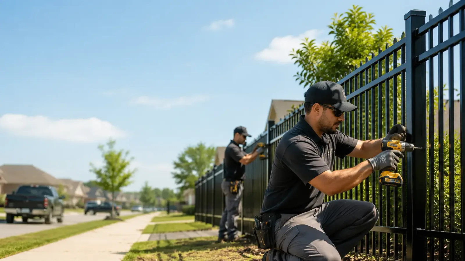 Metal Fence Installation in Lefor, ND